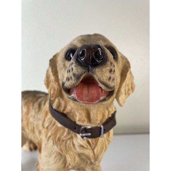Large Dog Statue, Golden Retriever, Garden Statue, Animal Home Decor - Picture 4 of 12